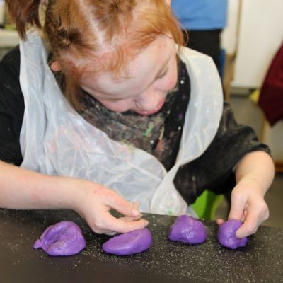 Manipulating Playdough